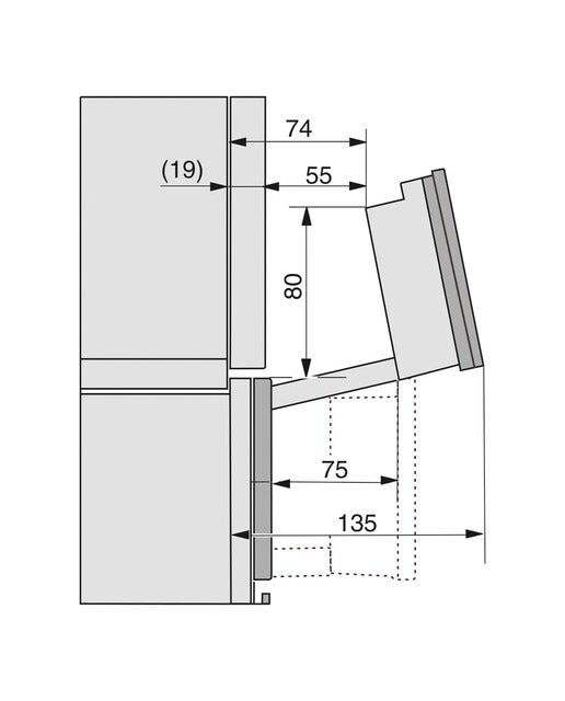 Forno a Vapor Combinado Miele DGC 7460 HC Pro DirectSensor, DualSteam, HydroClean e PerfectClean e de 67 Litros - Cinza Grafite Grafite-2