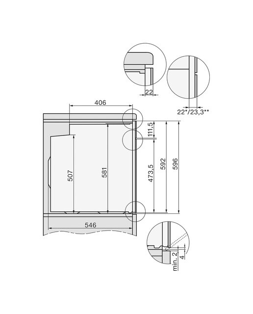 Horno multifunción Miele con pirolisis - H 2465 BP ACTIVE - Negro Negro-2