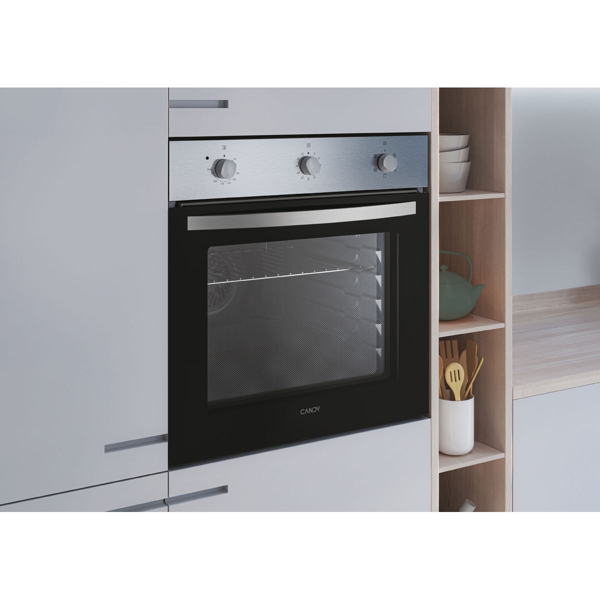 Horno multifunción Candy Idea con 5 funciones - FIDC X502 Inox-8