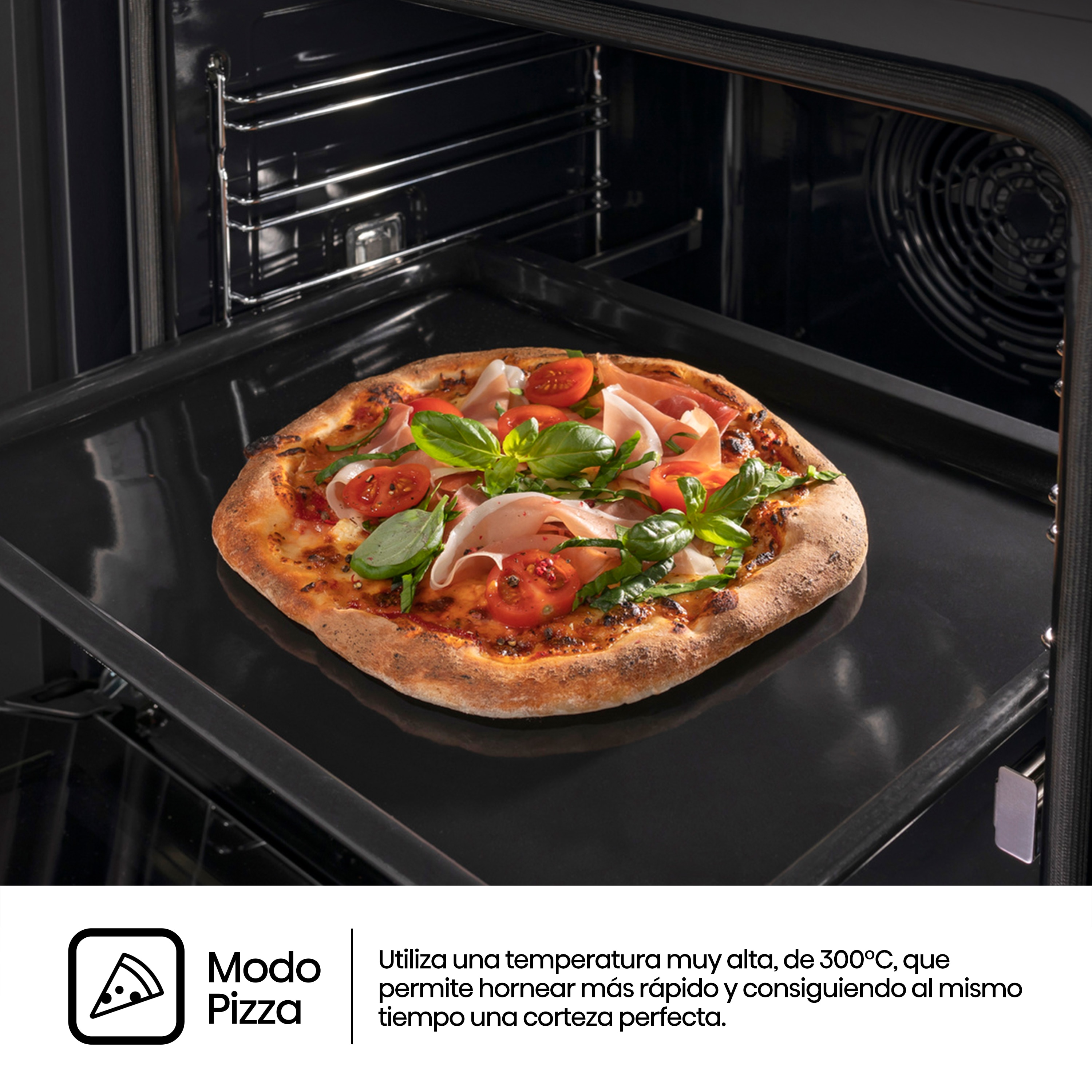 Horno multifunción Hisense Pirolítico - BSA66346PBGWIFI Negro-9
