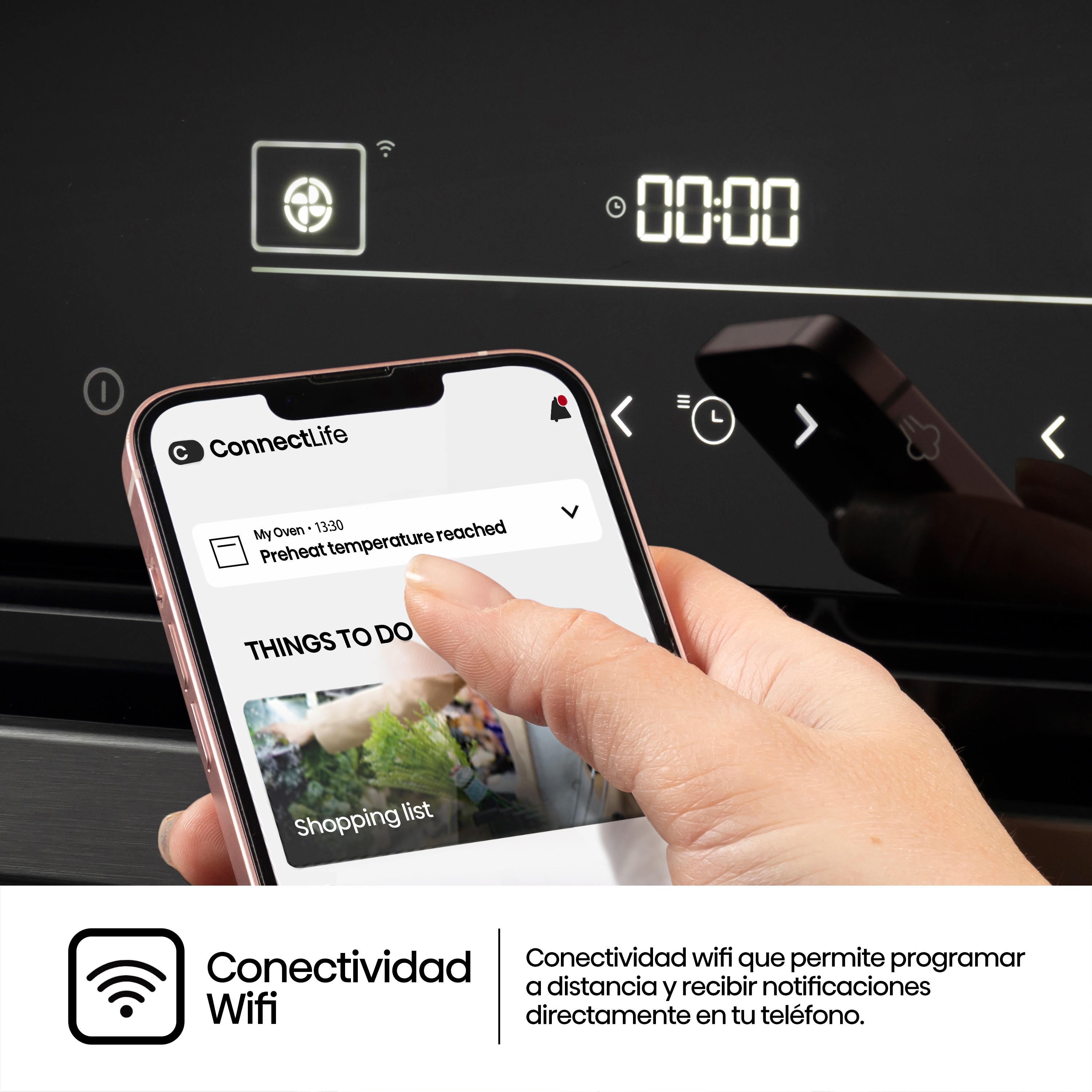 Horno multifunción Hisense Pirolítico - BSA66346PBGWIFI Negro-14