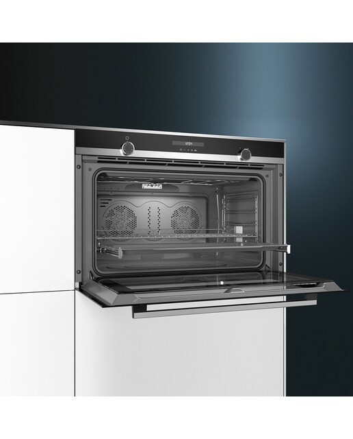 Forno Multifunções Siemens iQ500 VB578D0S0 Pirolítico+Hidrolítico e de 112 Litros - Inox Aço inoxidável-4