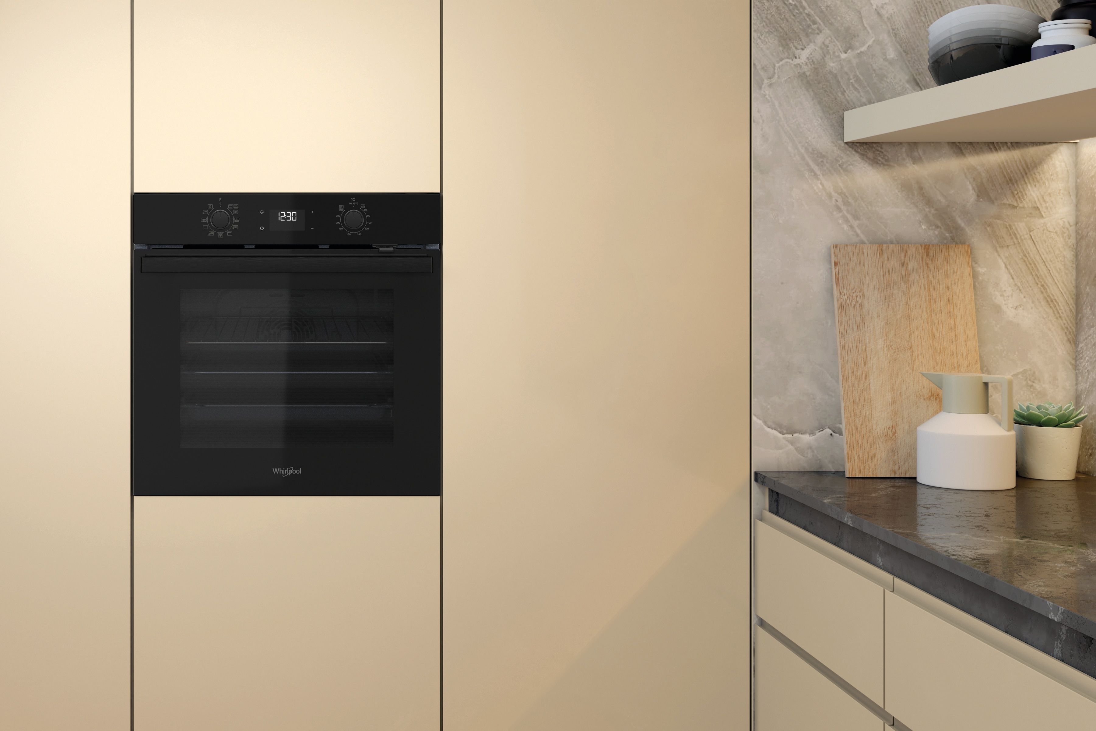 Horno multifunción Whirlpool sistema de limpieza Hidrolítico - OMR58HU1B - Inox Inox-13