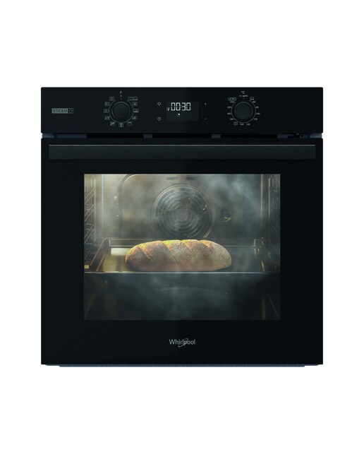 Horno multifunción Whirlpool Tecnología pirolítica + hidrolítica - OMSR58RU1SB Negro-3