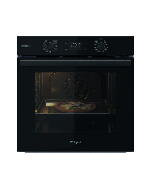 Horno multifunción Whirlpool Tecnología pirolítica + hidrolítica - OMSR58RU1SB Negro-10