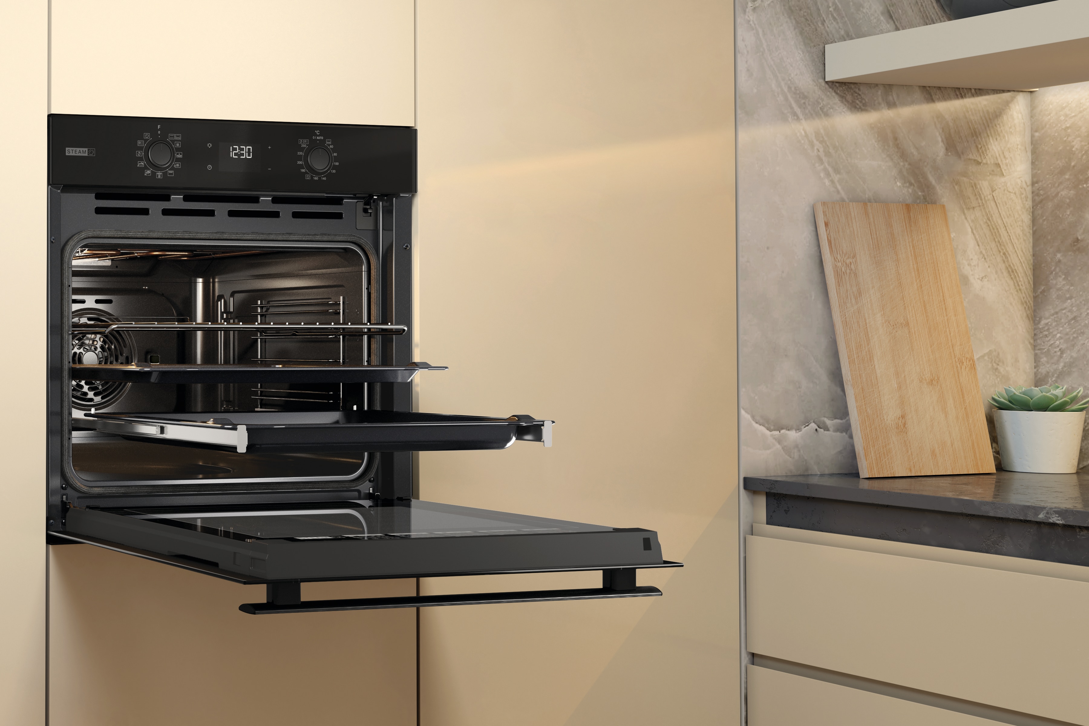 Horno multifunción Whirlpool Tecnología pirolítica + hidrolítica - OMSR58RU1SB Negro-13