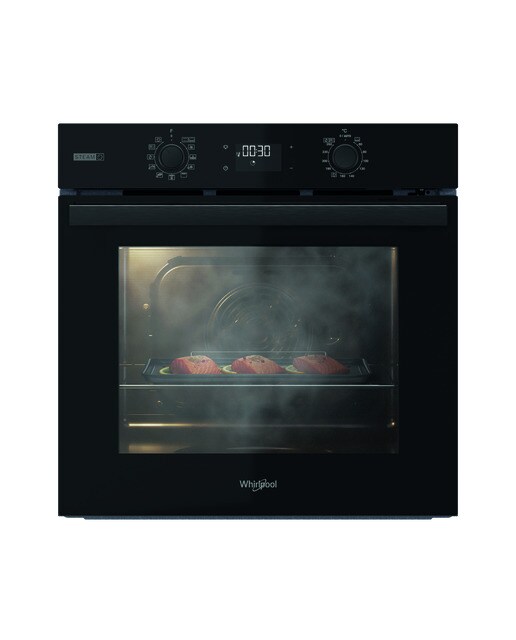 Horno multifunción Whirlpool Tecnología pirolítica + hidrolítica - OMSR58RU1SB Negro-15