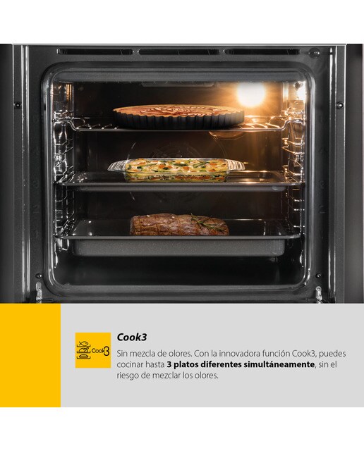 Horno multifunción Whirlpool Tecnología pirolítica + hidrolítica - OMSR58RU1SB Negro-23