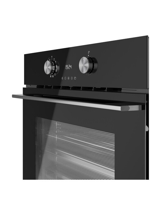 Forno Multifunções Teka HLB 8550NEGRO SurroundTemp de Vapor, Limpeza SteamClean® PRO e de 71 Litros - Vidro Preto Preto-4