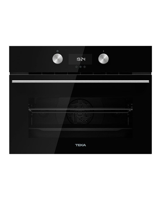 Horno compacto Teka HydroClean, 9 funciones - HLC 8440 NEGRO Cristal negro-1