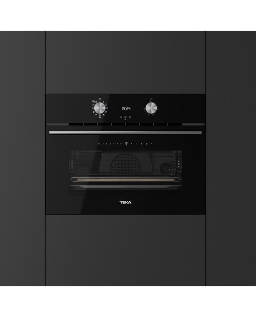 Horno multifunción Teka pirolítico con función pizza 340ºC y piedra cerámica - LC 8510 P Negro-7