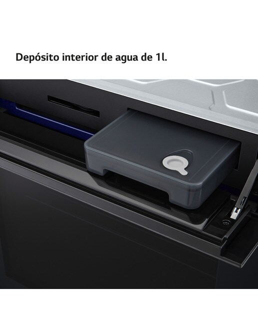 Horno multifunción LG 76l, display LCD, Instaview, funciones de cocina vapor y freidora de aire - WSED7667M Negro mate-5