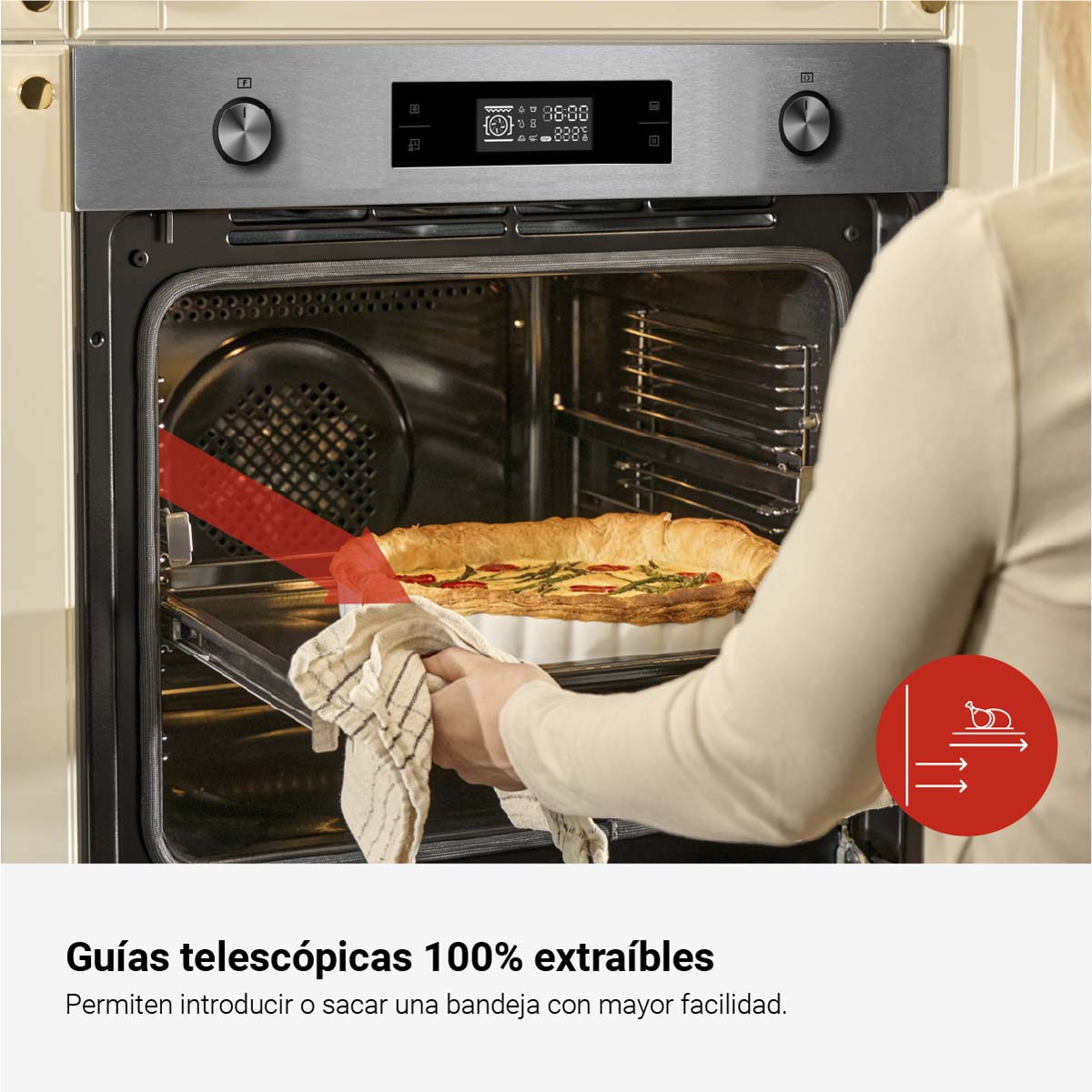 Horno multifunción Fagor pirolitico - 8H-740BX Inox-9