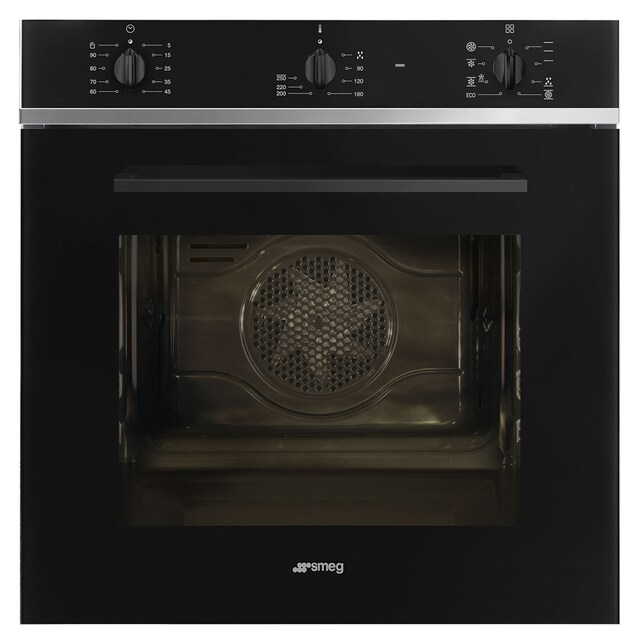 Imagen 0 de Horno multifunción Smeg, 70 litros, VaporClean, Negro - SF64M3TB