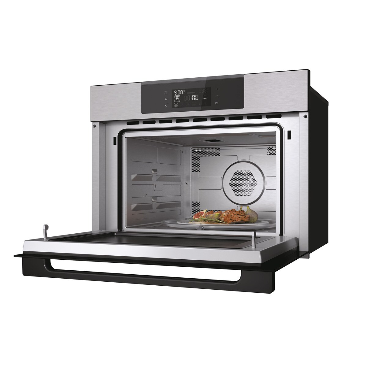 Hornos compactos Haier con función microondas - HWO45NB2H0X1 Gris-5