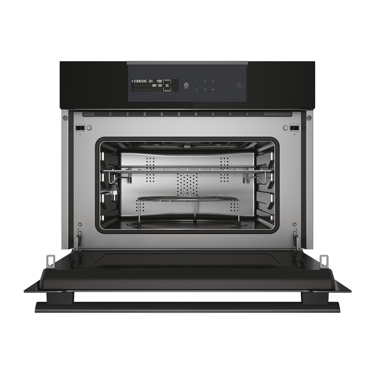 Horno compacto Haier con función microondas - HWO45NB4B0B1 Negro-2