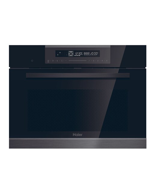 Haier - Horno compacto multifunción Haier pirolítico I-Tap Series 4 - HWO45CO4P7B.