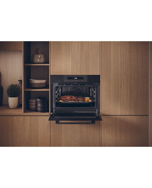 Horno compacto multifunción Haier pirolítico I-Tap Series 4 - HWO45CO4P7B - Negro Negro-5