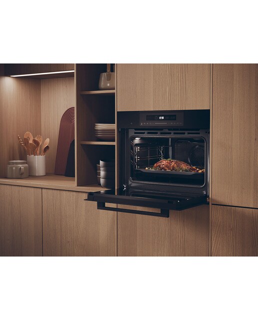 Horno compacto multifunción Haier pirolítico I-Tap Series 4 - HWO45CO4P7B - Negro Negro-7