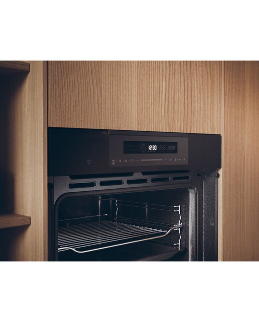 Horno compacto multifunción Haier pirolítico I-Tap Series 4 - HWO45CO4P7B - Negro Negro-8
