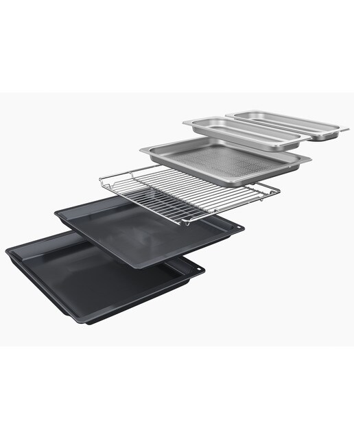 Forno Multifunções Bosch Serie 8 HSG7361B1 FullSteam, Função Vapor, Limpeza EcoClean, Hidrolítico e de 71 Litros - Preto Preto-9