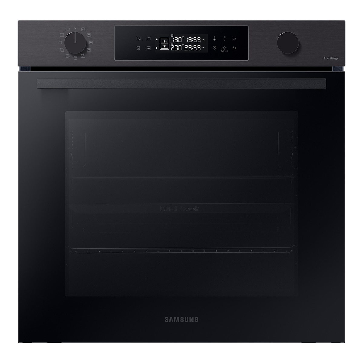 Samsung – Horno multifunción Samsung pirolítico, Dual Cook – NV7B4430ZAB/U1.