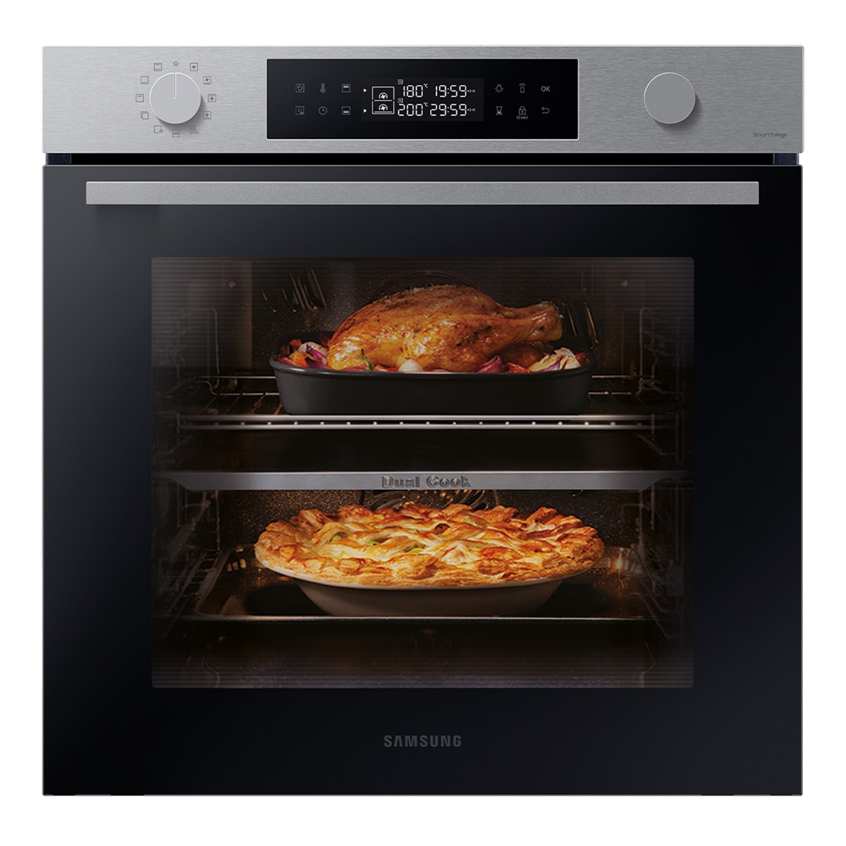Samsung – Horno multifunción Samsung pirolítico – NV7B4450VAS/U1.
