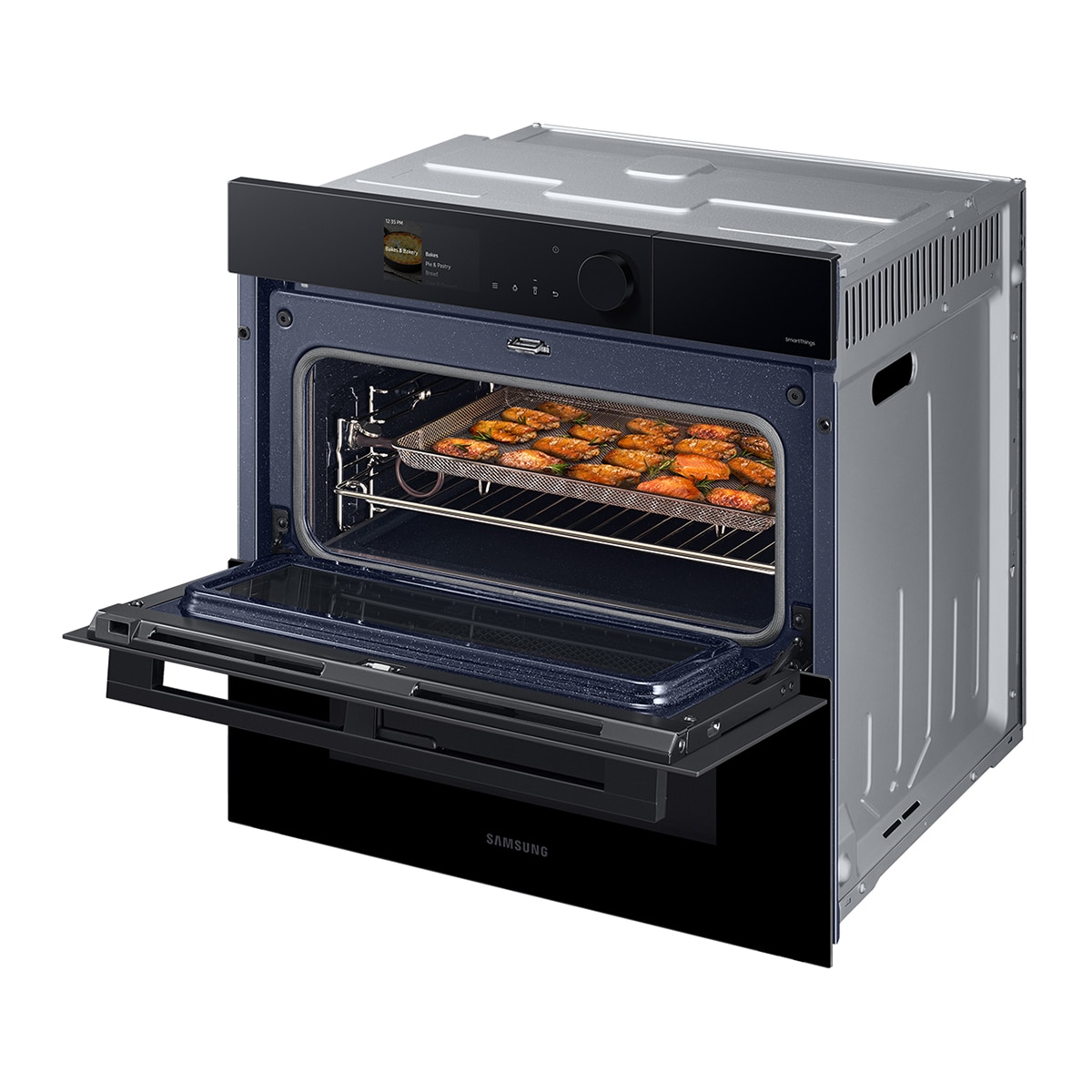 Horno multifunción Samsung pirolítico, Dual Cook Steam - NV7B6795JAK/U1 Negro-4