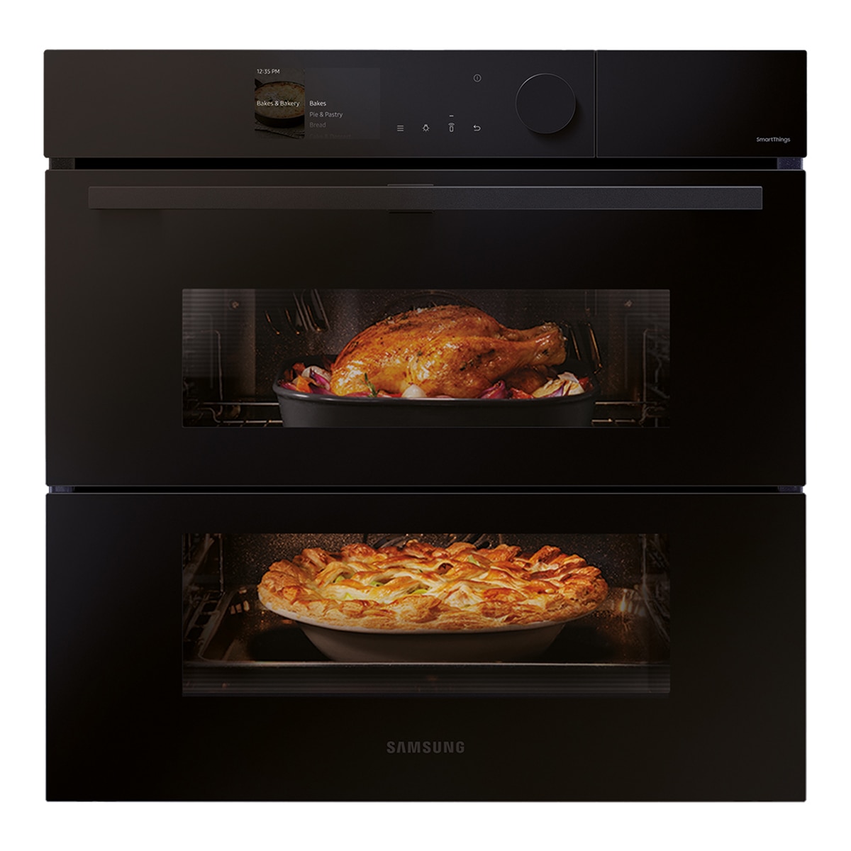 Horno multifunción Samsung pirolítico, Dual Cook Steam - NV7B6795JAK/U1 Negro-11