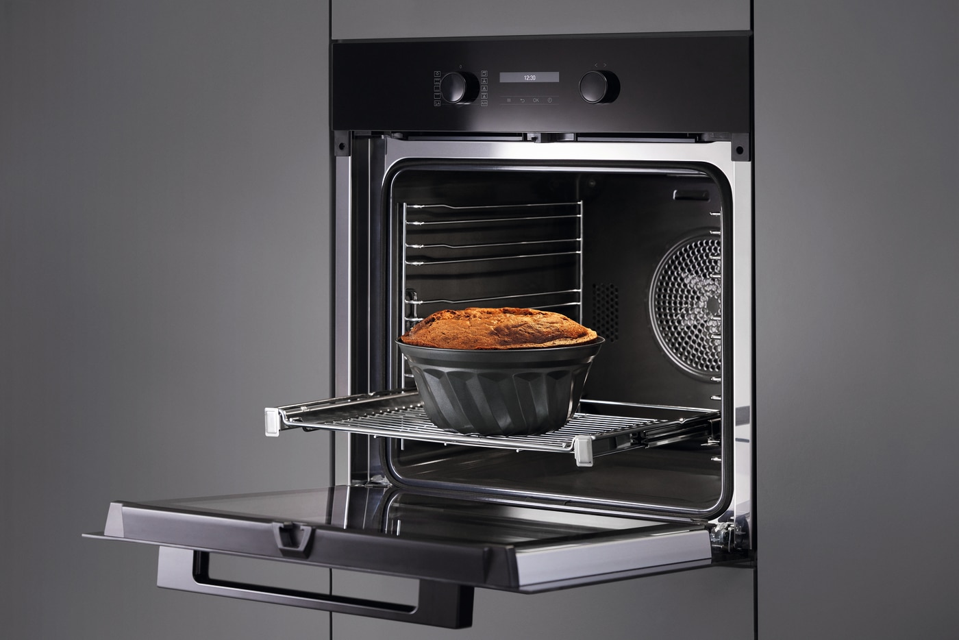 Forno Multifunções Miele H28611BOBSW125 Função AirFry, Conetividade e PerfectClean de 76 Litros - Obsidian Black Obsidian Black-3