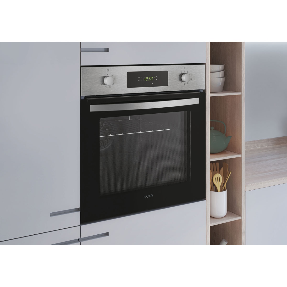 Horno multifunción Candy Pirolisis + Aqualisis - FCID X676 Inox-10