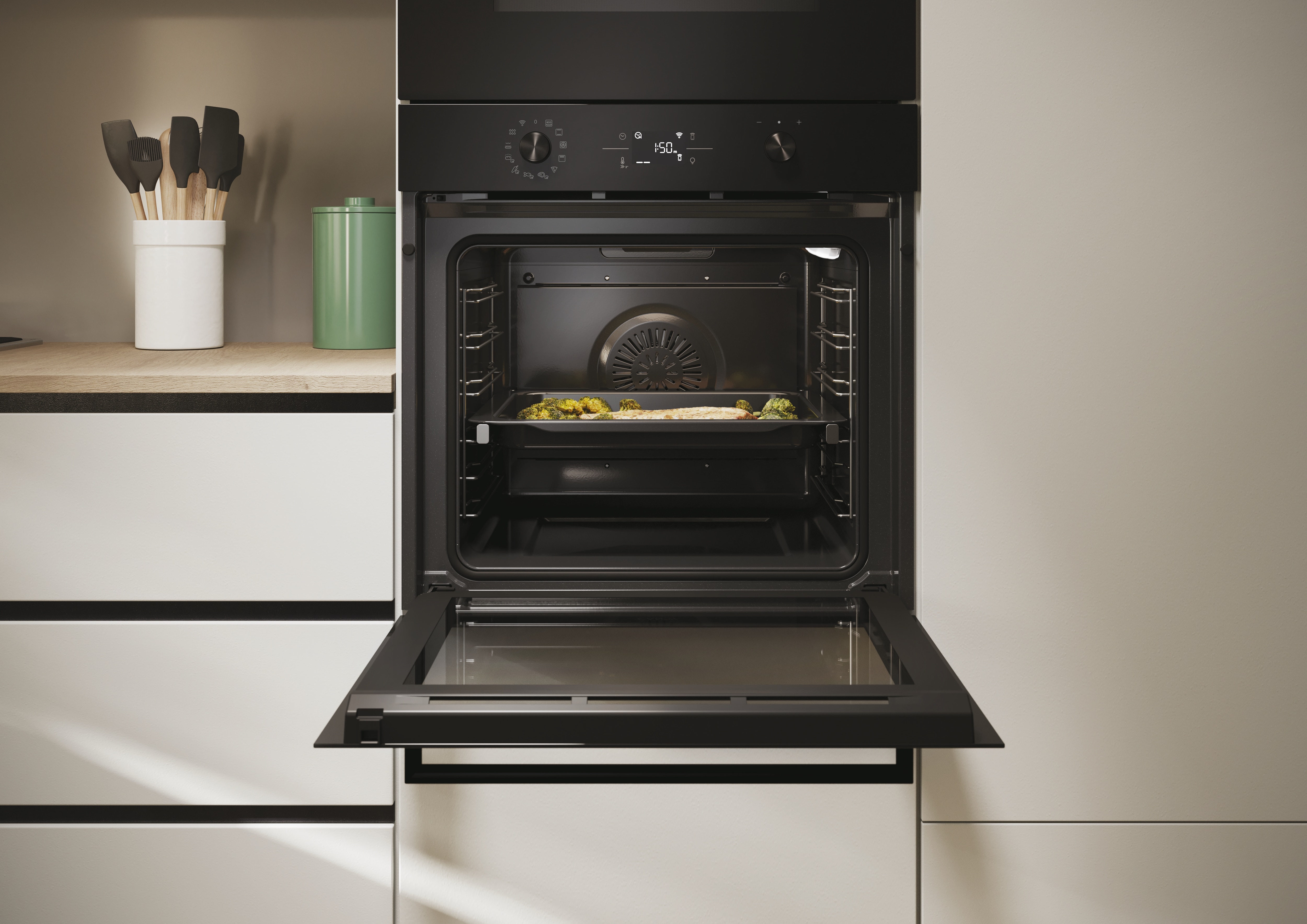 Horno multifunción Candy Hidrolítico, Easy Steam- WIFI - CA6 NP5B3EHTB Inox-8