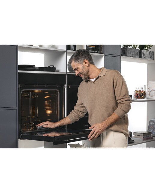 Horno multifunción Haier WIFI, limpieza pirolítica, guía telescópica - H6 ID65G3YTB Negro-12