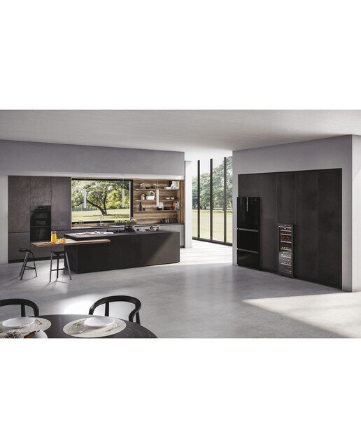 Horno compacto multifunción Haier con vapor, limpieza hidrolítica, Series 6 - HWO45NM6FXB1Q Negro-9