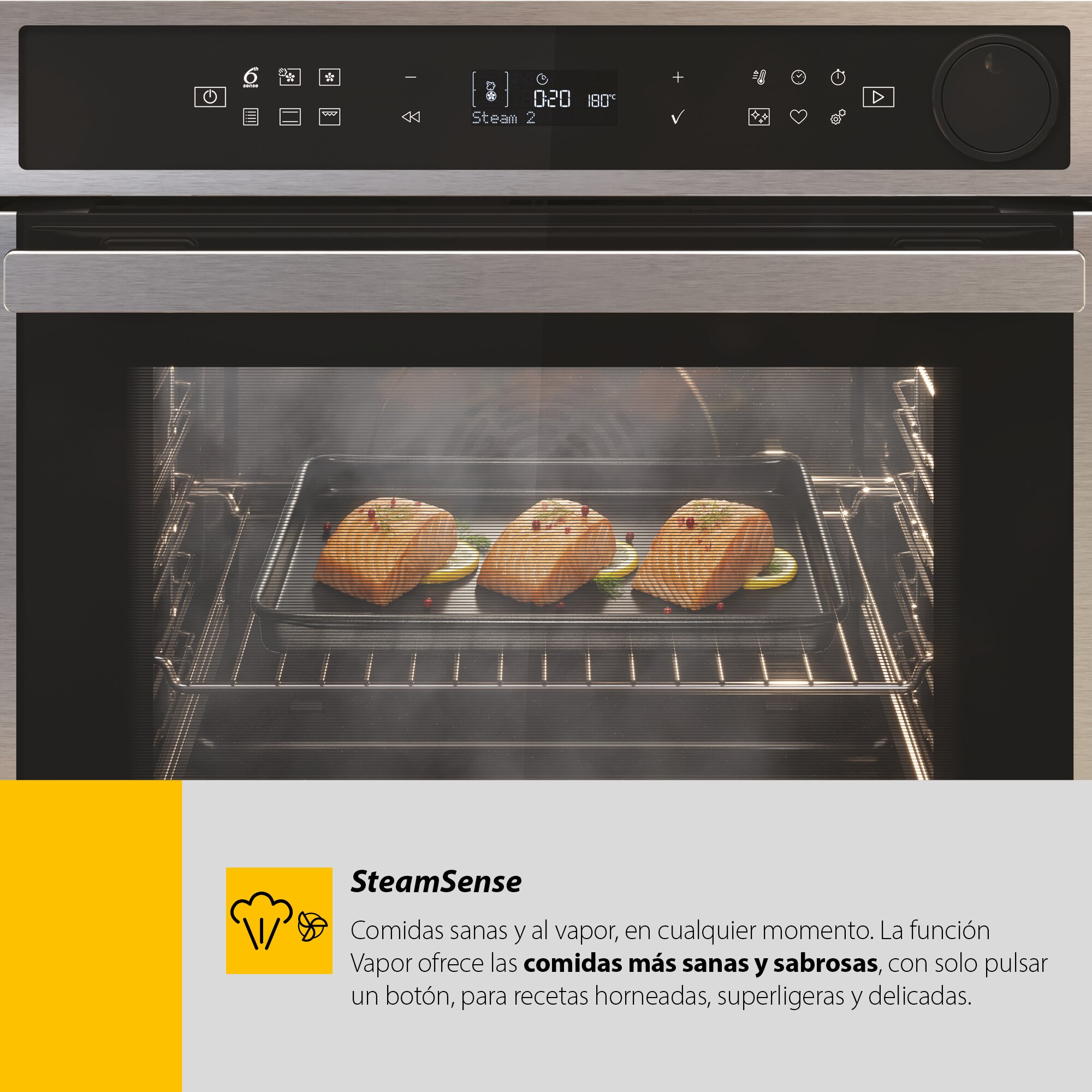 Horno multifunción Whirlpool pirolítico - AKZ9S 8220 NB Negro-9