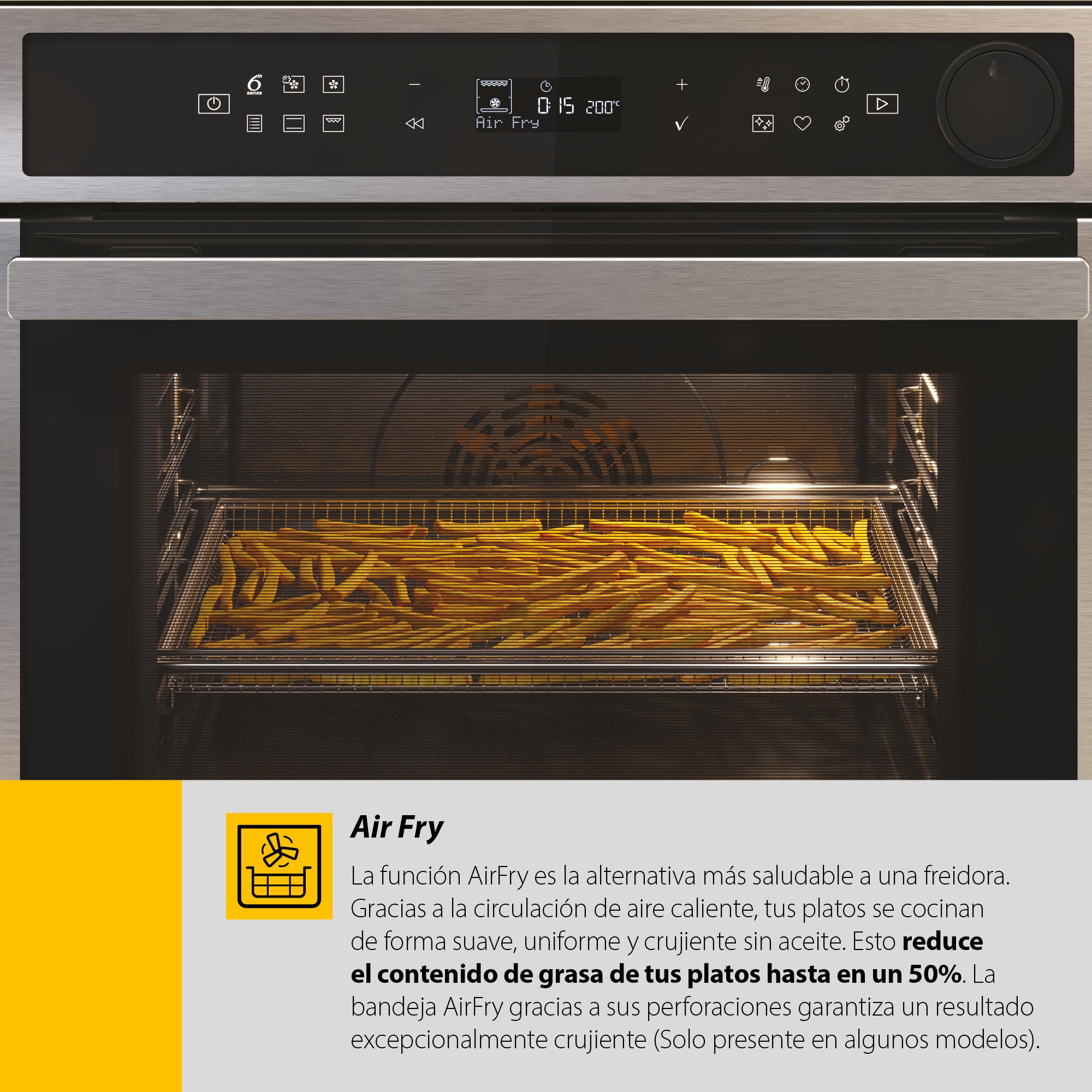 Horno multifunción Whirlpool pirolítico - AKZ9S 8220 NB Negro-13