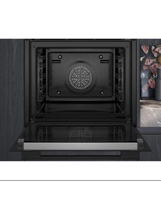 Forno Multifunções Siemens iQ700 HB778G3B1 Pirolítico e Hidrolítico, Home Connect e de 71 Litros - Preto Preto-4