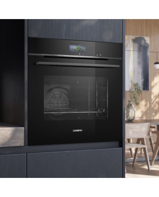 Horno multifunción Siemens perfectCooking 4D Plus, pirolítico - HB776G1B1 Negro-3