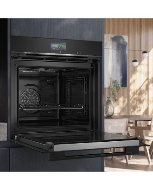 Horno multifunción Siemens perfectCooking 4D Plus, pirolítico - HB776G1B1 Negro-4