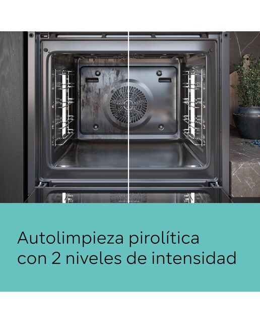 Horno multifunción Siemens perfectCooking 4D Plus, pirolítico - HB776G1B1 Negro-8