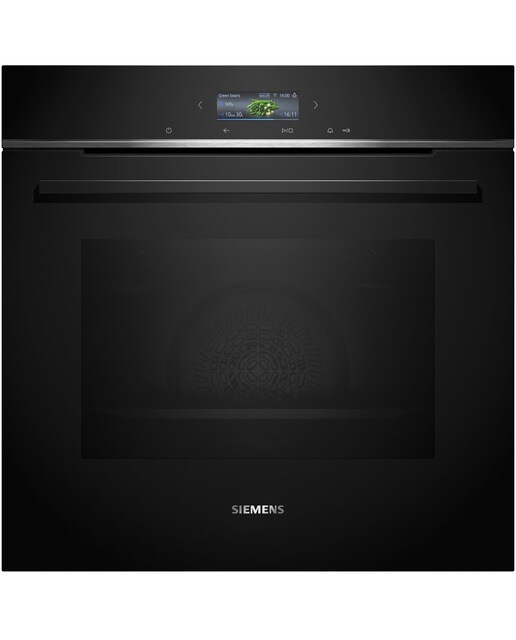 Imagem 0 de Forno Multifunções Siemens iQ700 HB734G1B1 perfectCooking 3D, cookControl Plus, Hidrolítico e de 71 Litros - Preto