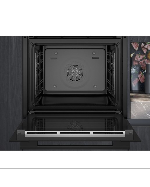 Forno Multifunções Siemens iQ700 HB734G1B1 perfectCooking 3D, cookControl Plus, Hidrolítico e de 71 Litros - Preto Preto-4