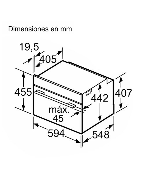 Forno Compacto Função Micro-ondas Siemens iQ700 CM724G1B1 Hidrolítico, Home Connect e de 45 Litros - Preto Preto-2