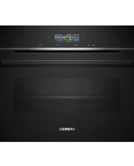Siemens - Horno compacto Siemens recetas cookControl Plus - CB734G1B1.