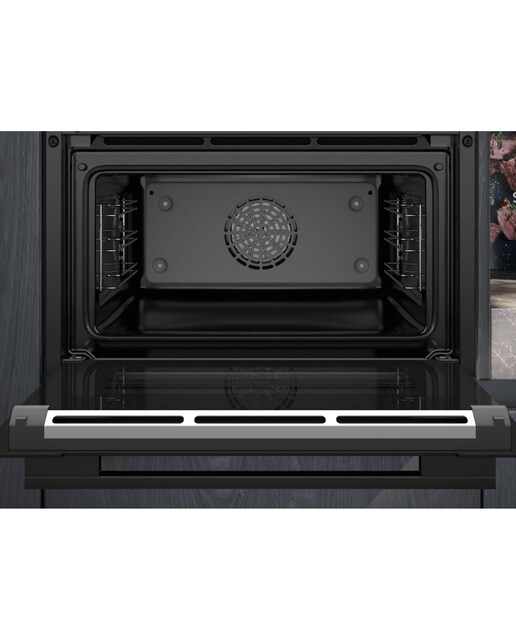 Forno Compacto Siemens iQ700 CB734G1B1 Hidrolítico, TFT touchdisplay e de 47 Litros - Preto Preto-4