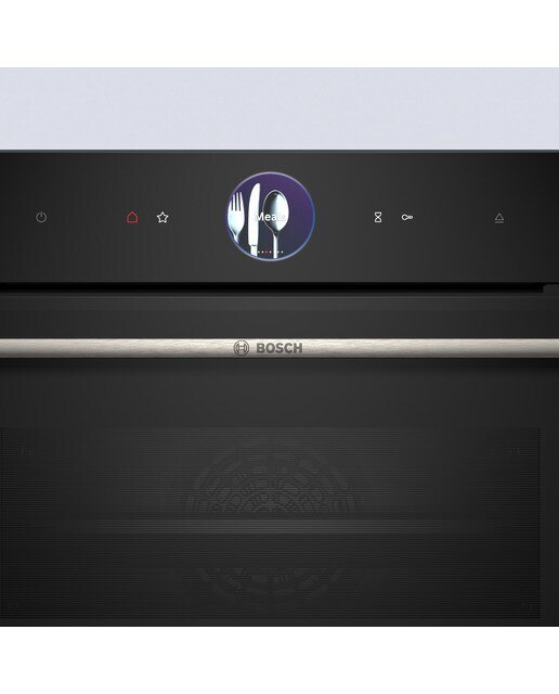 Horno compacto Bosch cocción vapor 100% - CSG7361B1 Cristal negro-3