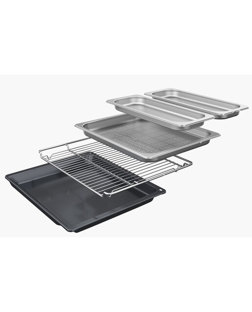 Horno compacto Bosch cocción vapor 100% - CSG7361B1 Cristal negro-8