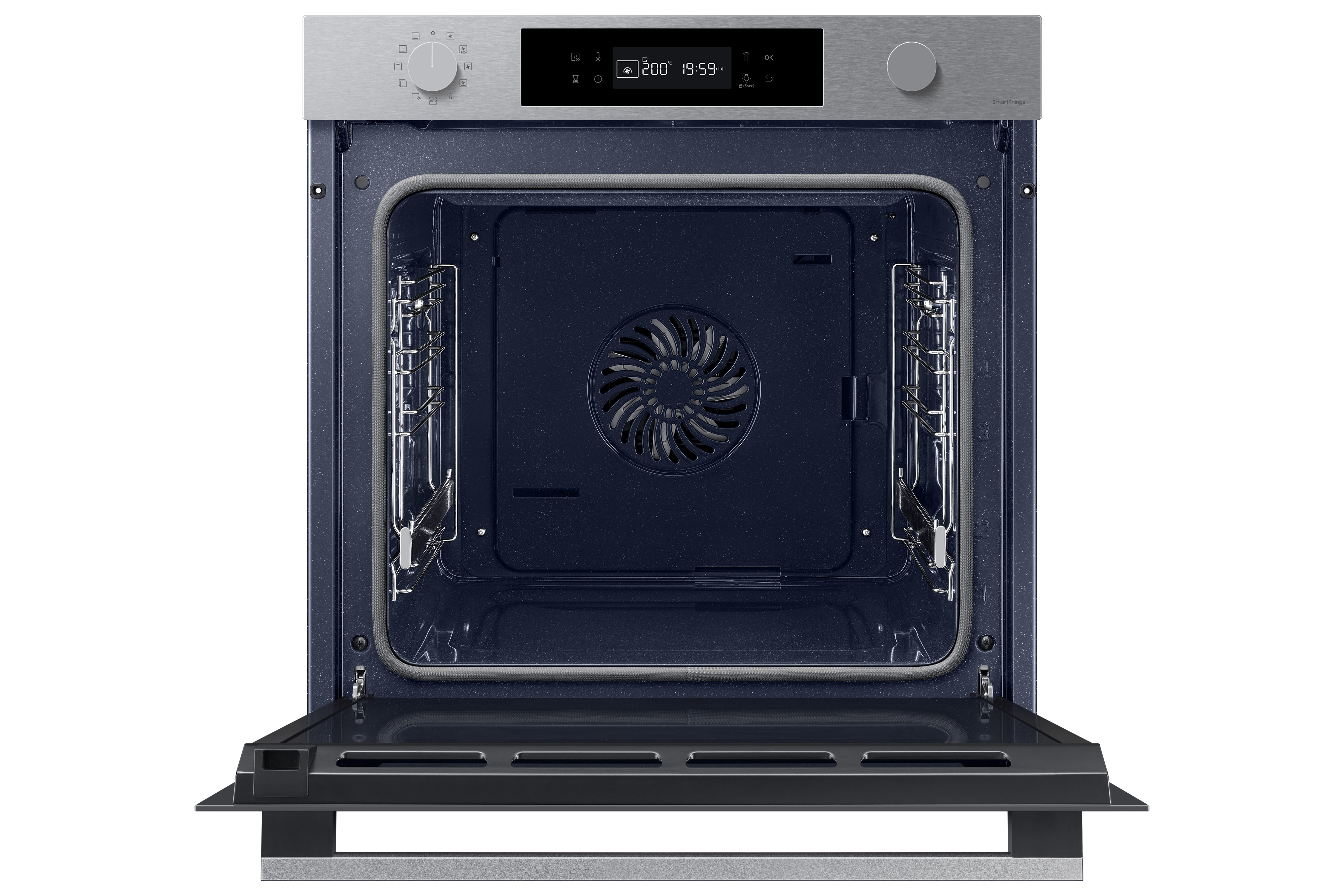 Horno multifunción Samsung pirolítico - NV7B41301AS/U1 Inox / Negro-4