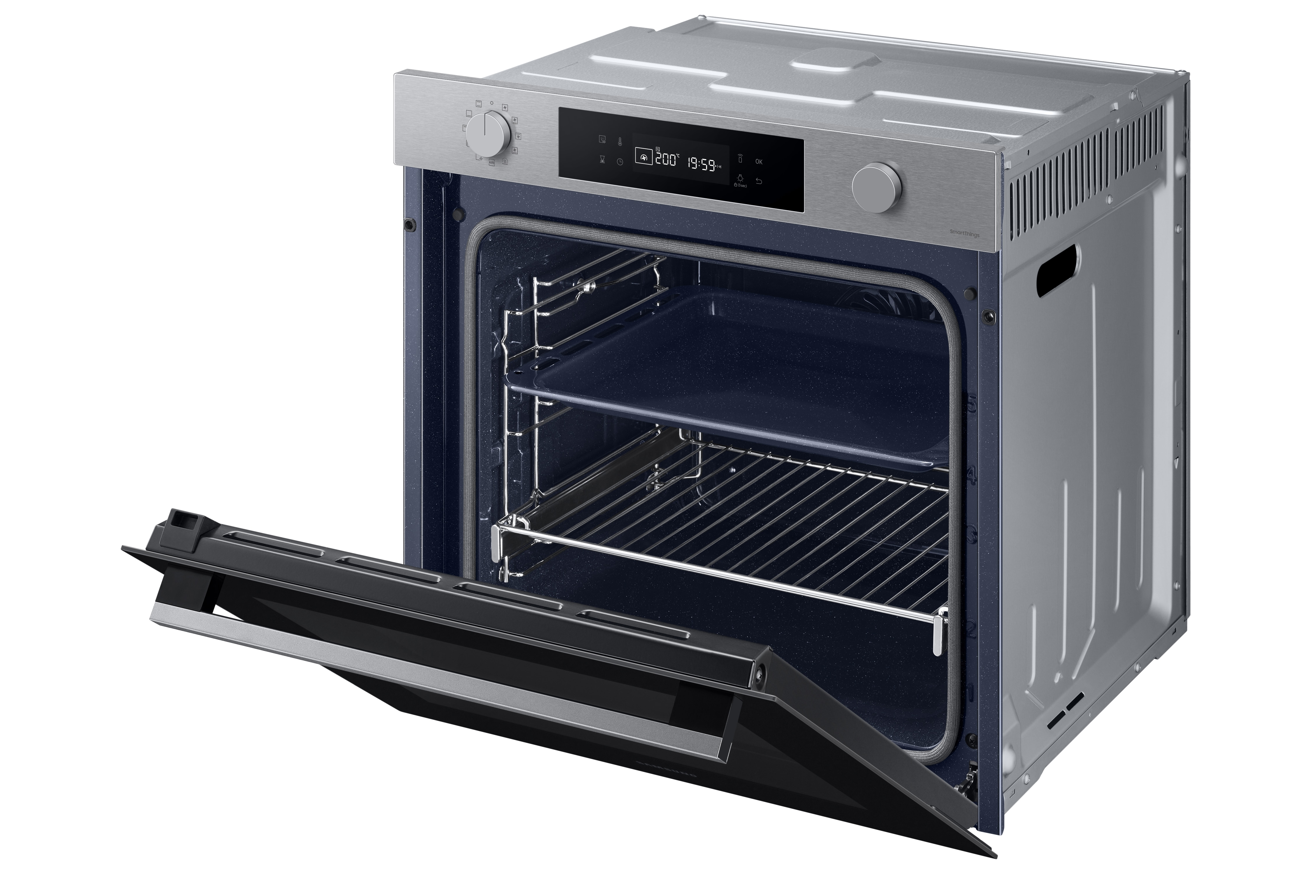 Horno multifunción Samsung pirolítico - NV7B41301AS/U1 Inox / Negro-6