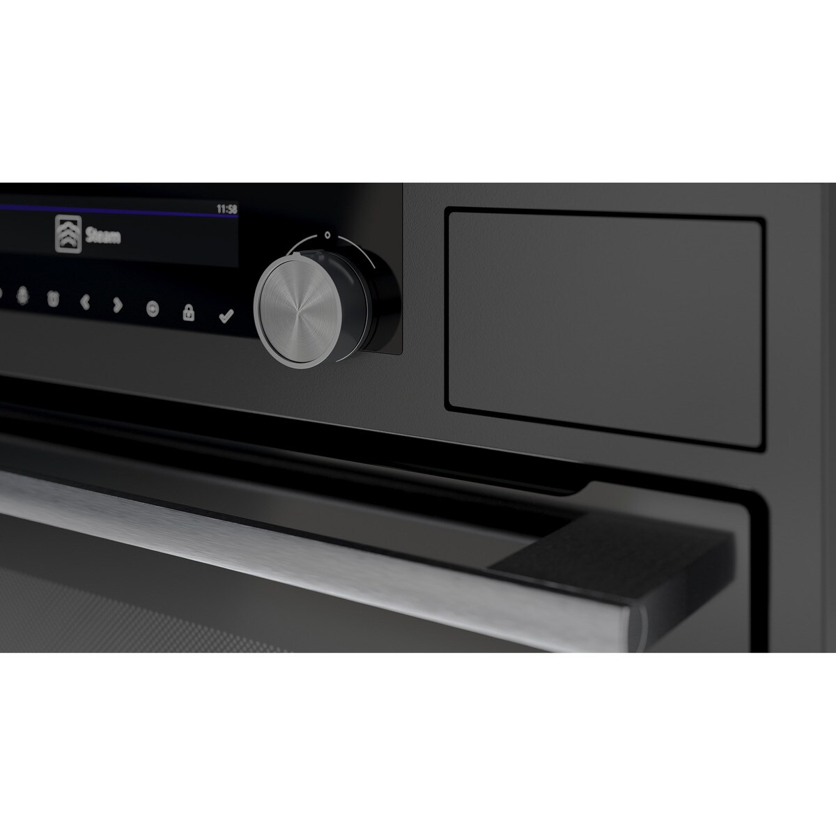 Horno compacto Asko con función microondas y vapor - OCSM8487A Negro-3
